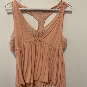 Free people lace tank top